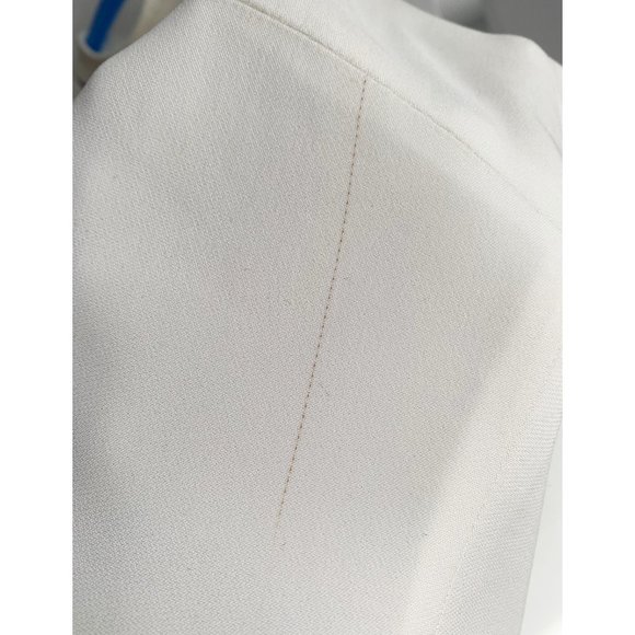 Cushnie and Ochs Ivory Crepe "Choker" top, size 8 (fits 6/8) ** AS IS ** - Picture 9 of 14